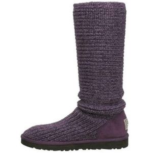 Purple Uggs size 6